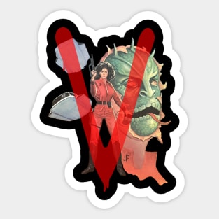 V - Diana Lives! Sticker